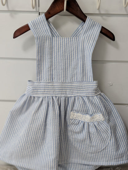 First Birthday Custom Pinafore - Chavamade